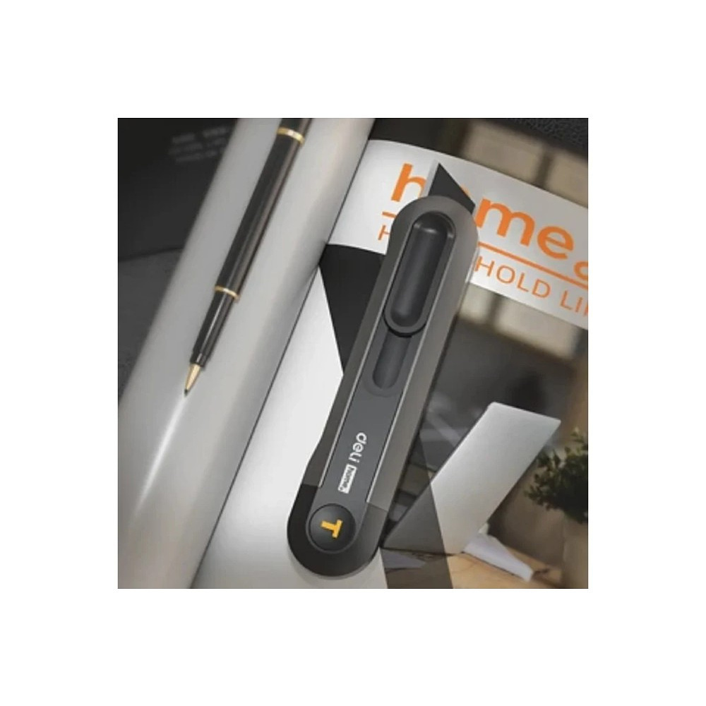 Нож универсальный "Deli Home", 18 мм, чёрный - 12