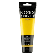 Краски акриловые "Blockx", 717 основной желтый, 120 мл