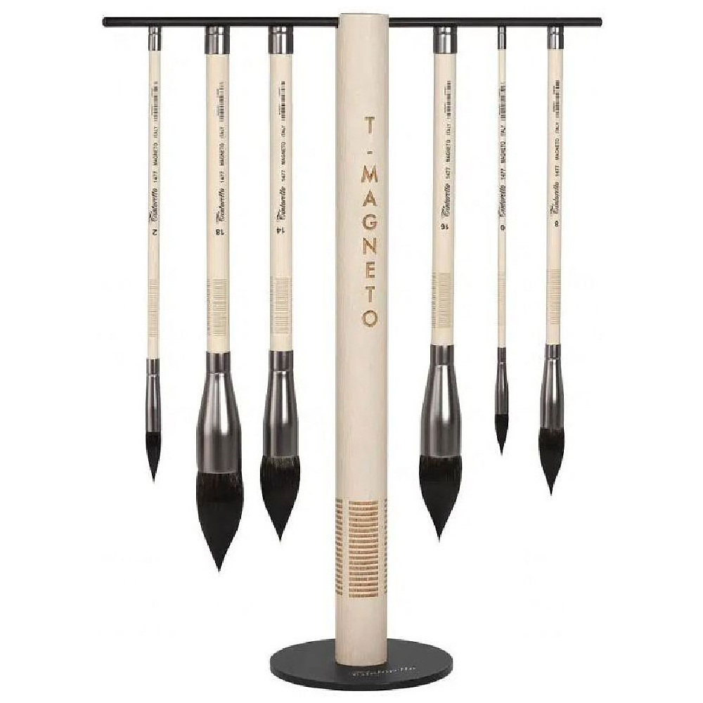 Кисть для рисования "Tintoretto Magneto", имитация белки, круглая, №6 - 2