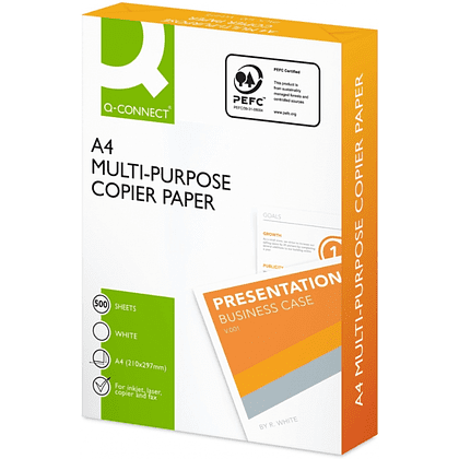 Бумага "Q-Connect", A4, 500 листов, 75 г/м2 