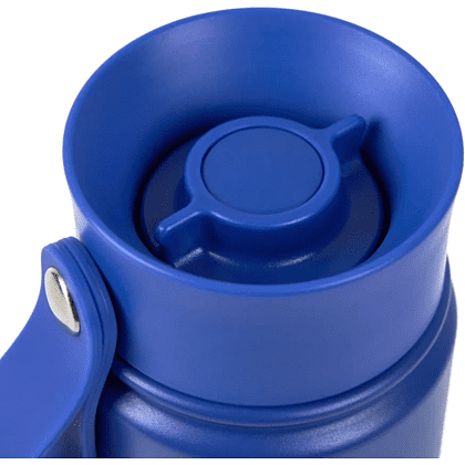 Кружка термическая "01079A", металл, 500 мл, темно-синий - 6
