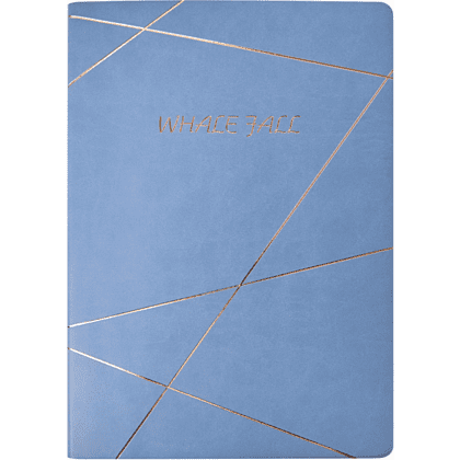 Блокнот "20D076", А4, 96 листов, голубой