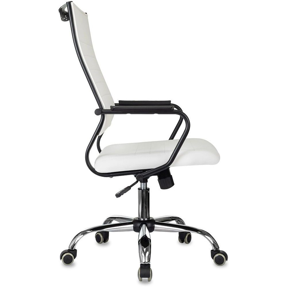 Кресло компьютерное Бюрократ CH BALANCE SL Line, экокожа, белый - 4