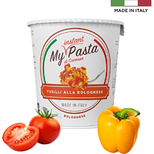 Паста фузилли "My instant pasta" болоньезе, 70 г