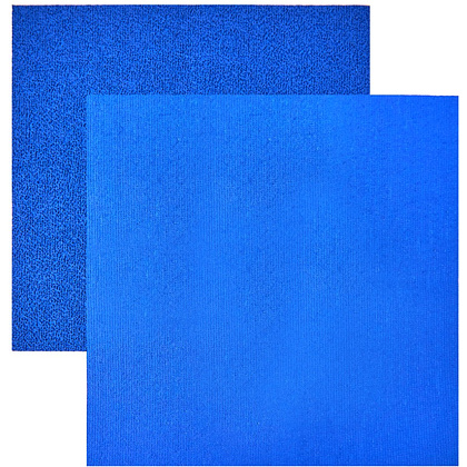 Салфетка из микроволокна прорезиненная, 250г/м2, 30х30см, 2шт/упак, синий