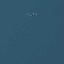 Блокнот "Hush.6", A5, 80 листов, в клетку, синий