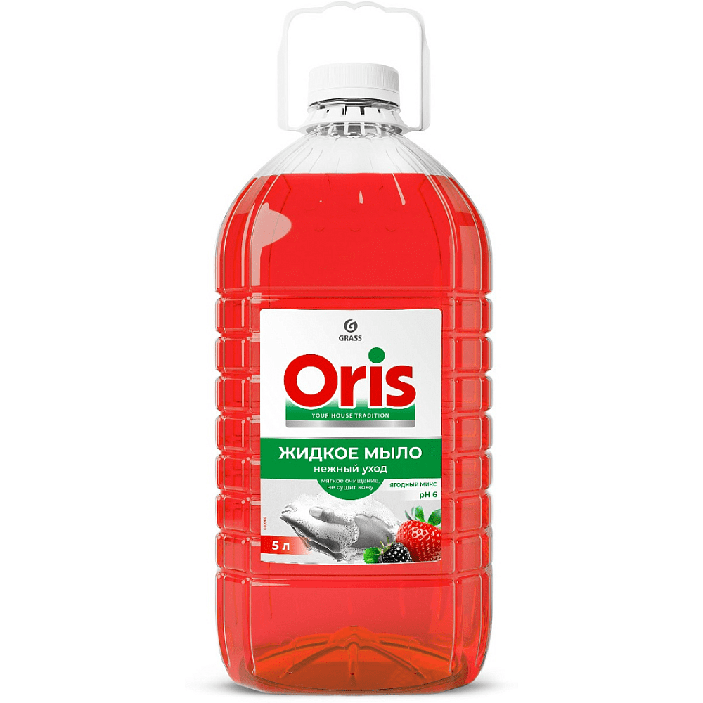 Мыло жидкое Oris, ягодный микс, 5 л