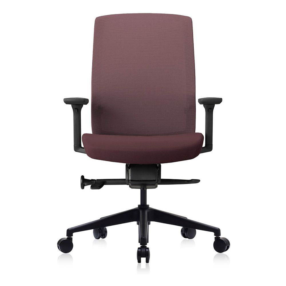 Кресло для руководителя Bestuhl "J1", сетка, ткань, пластик, коричневый  - 2