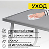 Комплект мебели садовой AksHome VERANDA (кресло 2 шт, диван 1 шт, стол 1 шт), черный - 4