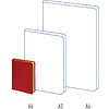 Ежедневник недатированный "xGold", А6, 320 страниц, красный - 4