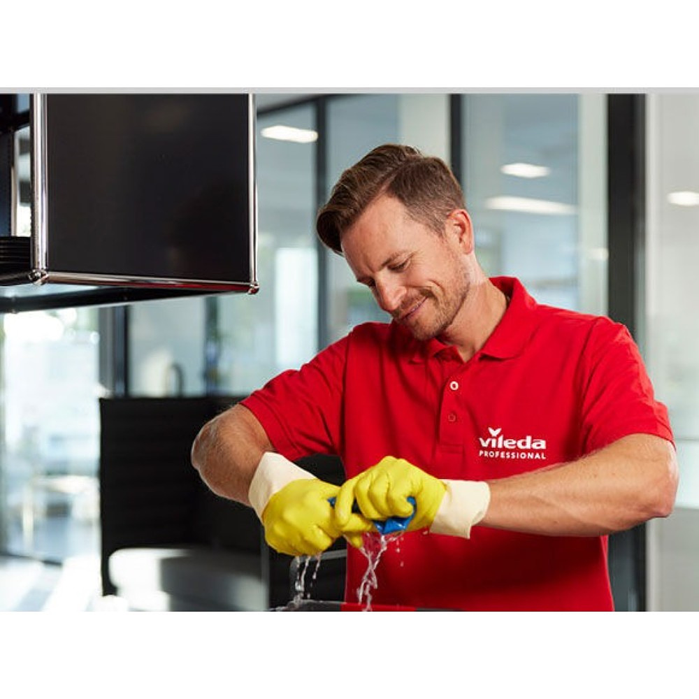 Салфетка из микроволокна "р-МикронКвик", 38х40 см, красный, 5 шт./уп. - 5