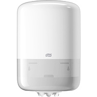 Диспенсер для протирочных материалов в рулонах с центральной вытяжкой пластиковый Tork 