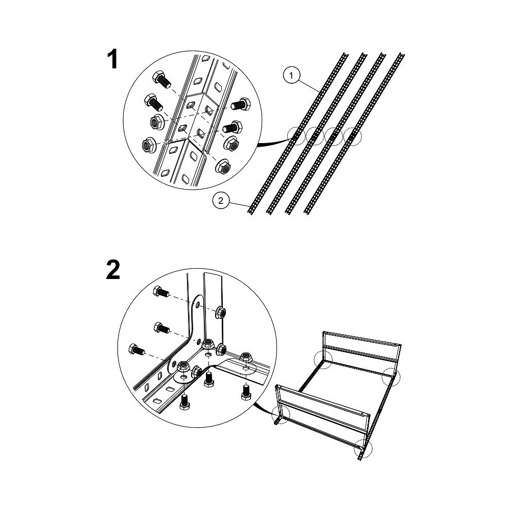 Стеллаж MS 200KD/100x50/4 (1950x1000x500) - 6