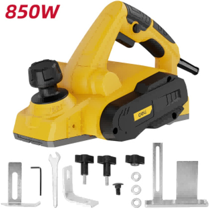 Рубанок электрический  Deli YS EDC592, сетевой, 850 Вт, 17000 об/мин., 82 мм., 2,5 мм - 2