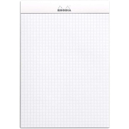 Блокнот "Rhodia", А5, 80 листов, клетка, белый - 2