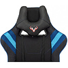 Кресло игровое Zombie VIKING 4 AERO, экокожа, ткань, пластик, черный, синий - 12