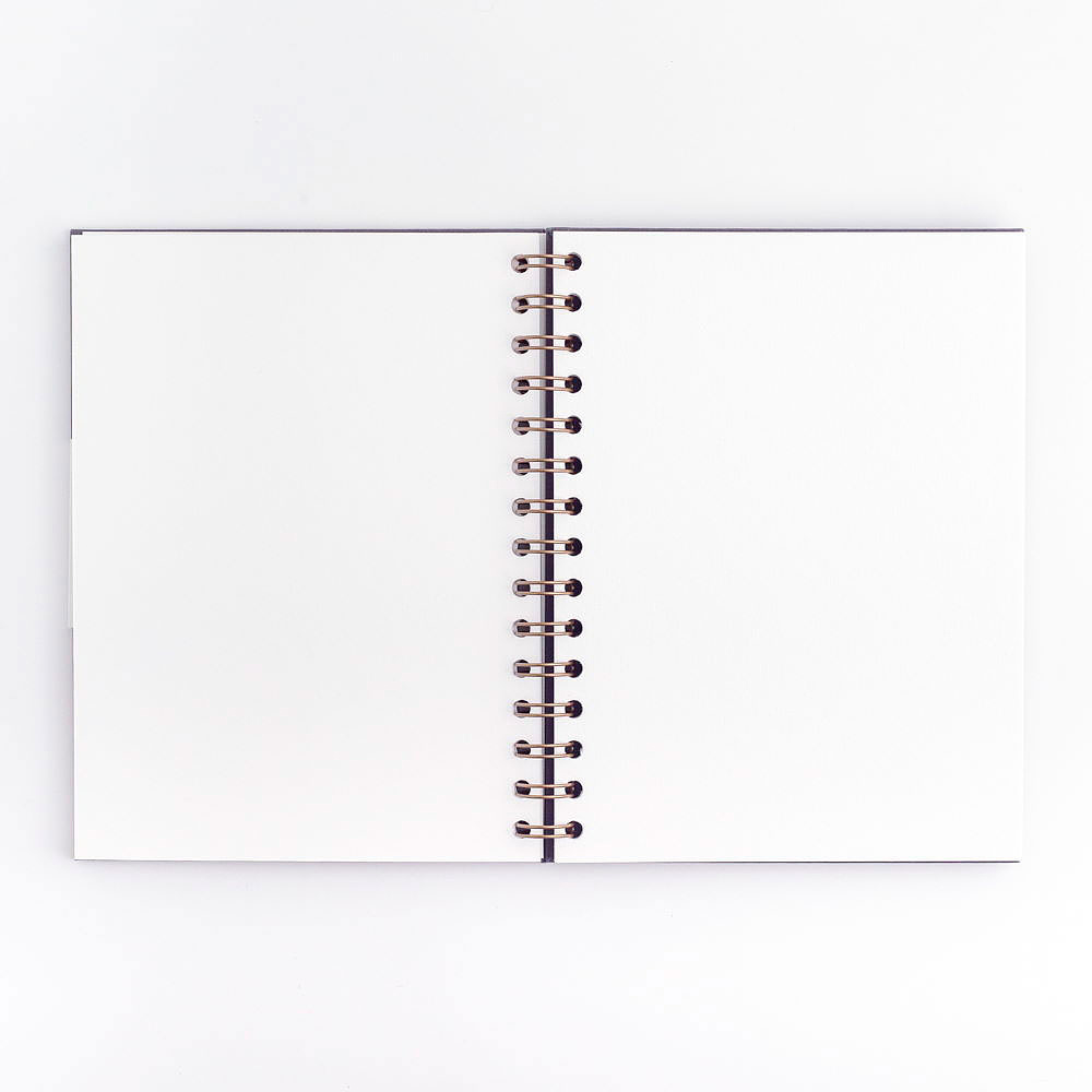 Скетчбук для акварели "Малевичъ", 15x20 см, 300 г/м2, 20 листов, синий - 2