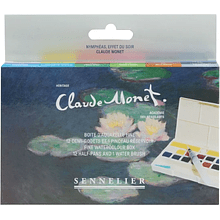 Набор красок акварельных "Sennelier. Claude Monet - Water Lilies.Evening Effect"