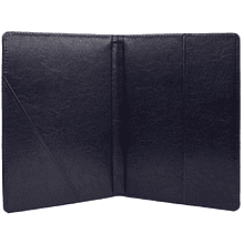 Папка "На подпись", А4, кожзам, с 2 карманами, черный