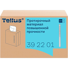 Протирочный материал нетканый Tellus, повышенной прочности, 1 слой, 100 листов, WM5