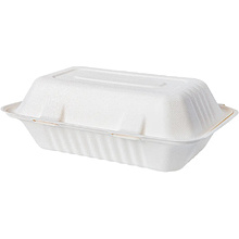 Ланч-бокс 230x158x79 мм, 1 секция, сахарный тростник, 100шт/упак