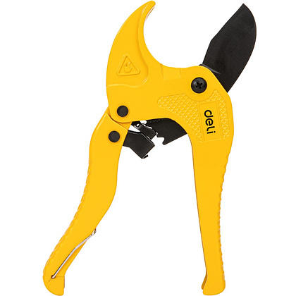 Труборез для пластиковых труб Deli YS EDL350042, 0-42 мм, желтый - 6