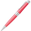 Ручка шариковая автоматическая "Cross Beverly Coral Pearlescent", 0.7 мм, коралловый, серебристый, стерж. черный - 2