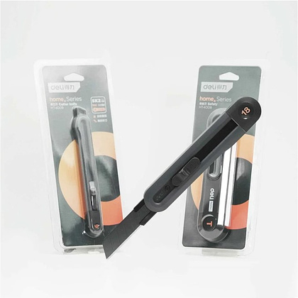 Нож универсальный "Deli Home", 18 мм, чёрный - 10