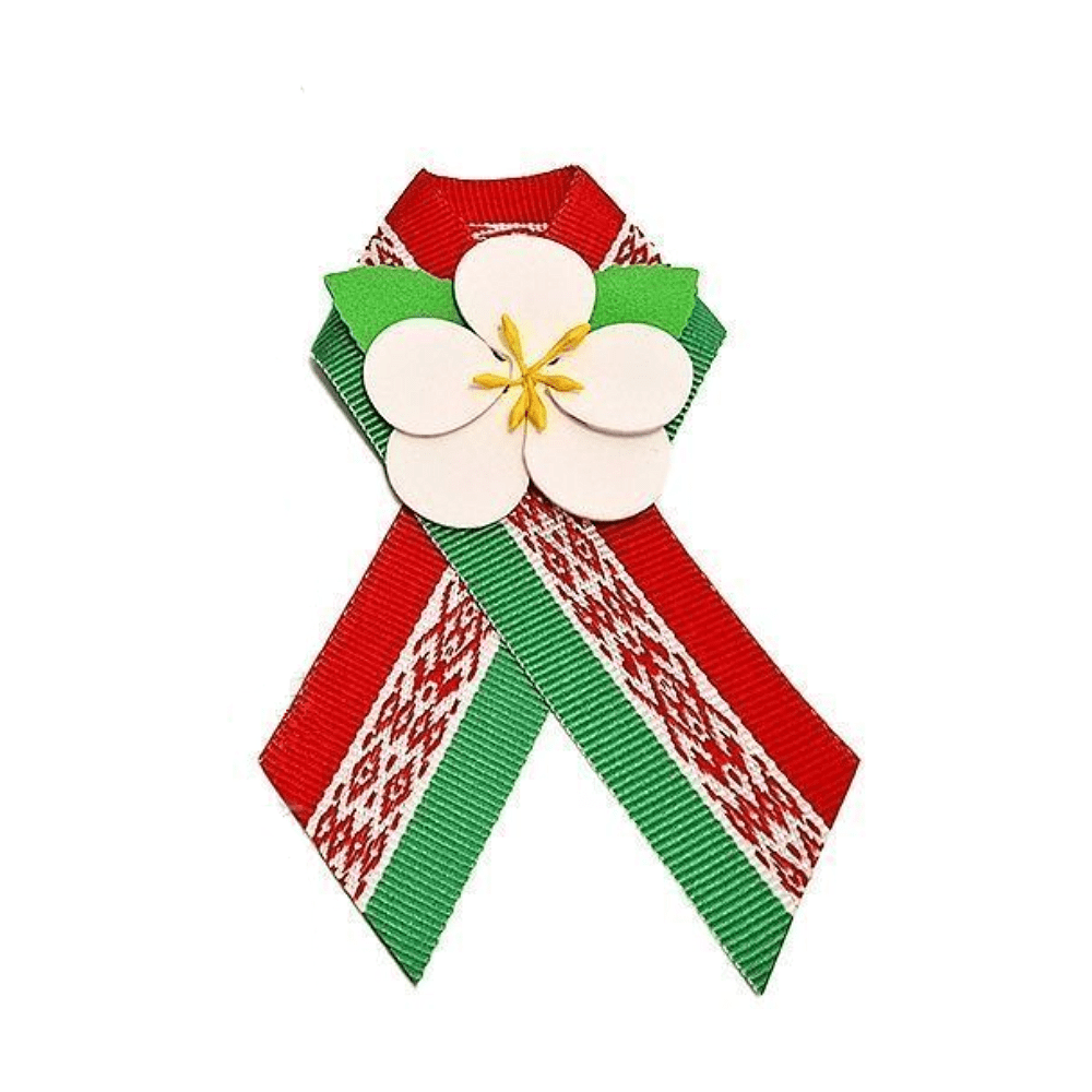 Бутоньерка с булавкой "Цветы Великой Победы", РБ