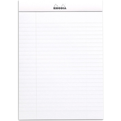 Блокнот "Rhodia", А5, 80 листов, линейка, белый - 2