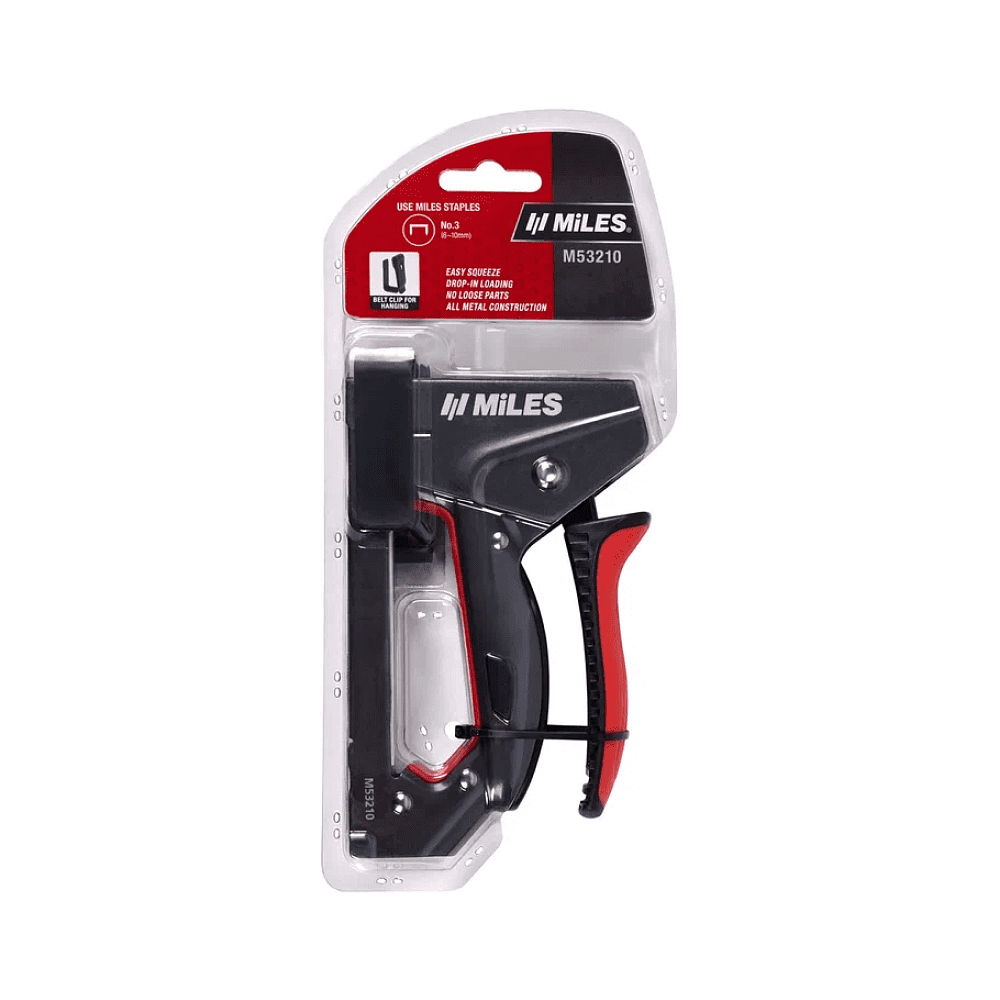 Степлер скобозабивной Miles "M53210/T"