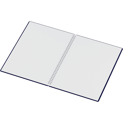 Тетрадь "База", А4, 80 листов, клетка , синий - 4