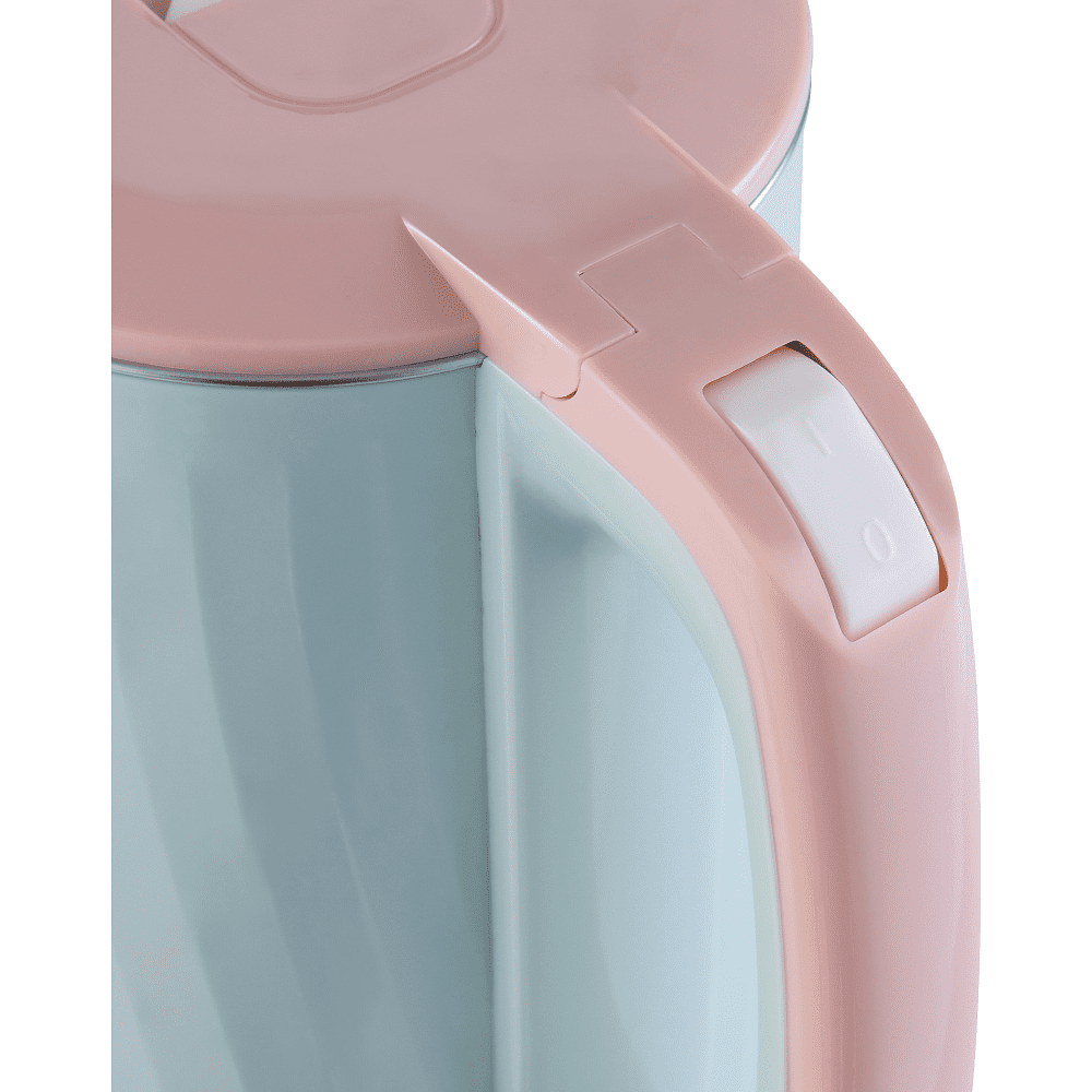 Электрочайник Oasis K-13PM, пластик, мятный, розовый - 6