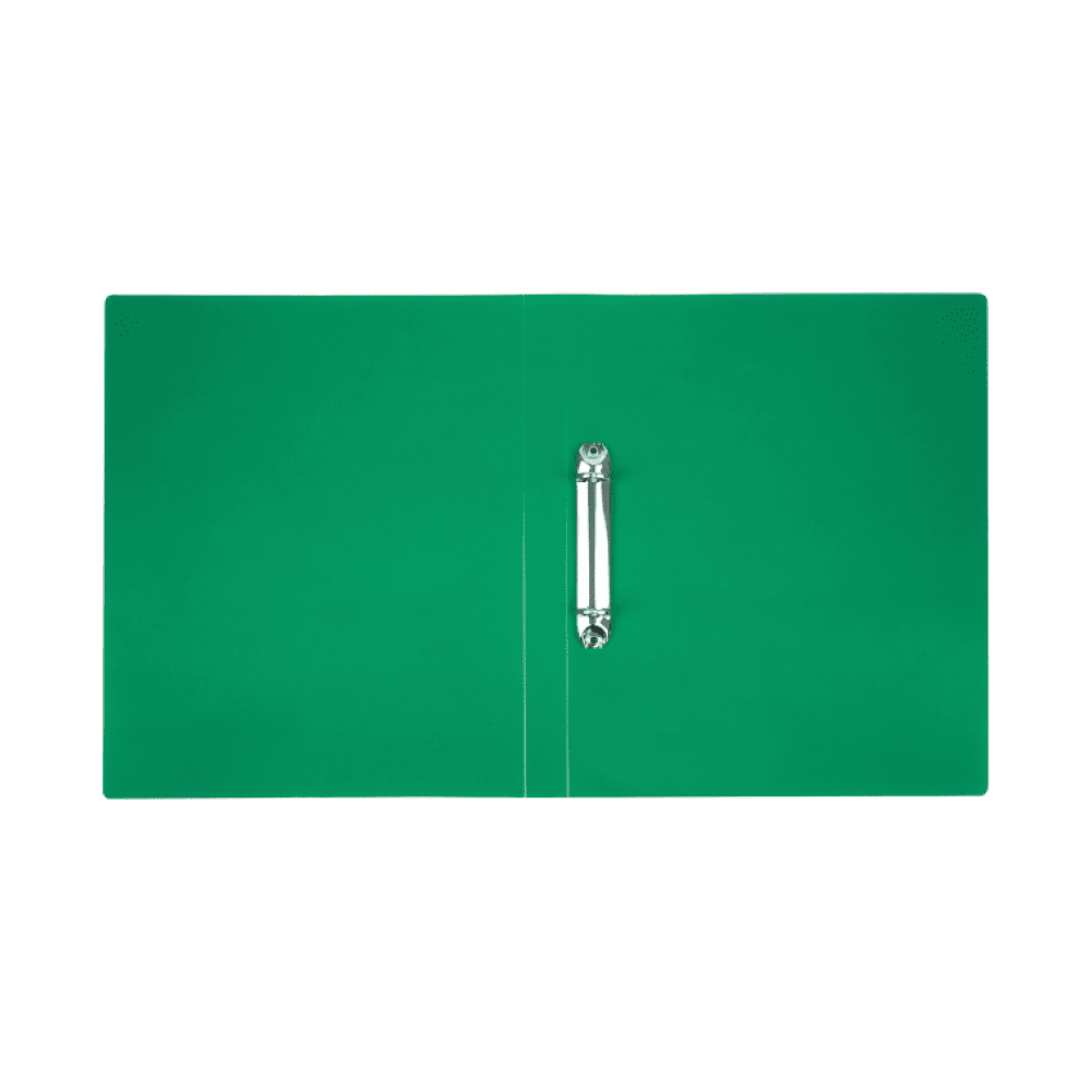 Папка "СТАММ" на 2 кольца, А4, пластик, зеленый - 2