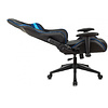 Кресло игровое Zombie VIKING 4 AERO, экокожа, ткань, пластик, черный, синий - 20