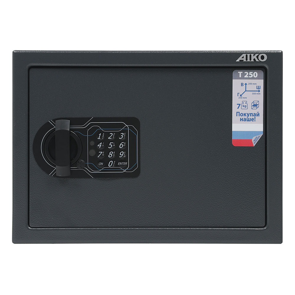 Мебельный сейф AIKO Т-250 EL, 250x350x250 мм - 3