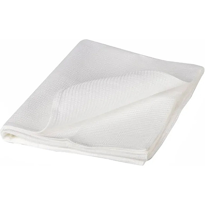 Полотно вафельное отбеленное, 40 см, 1м.пог./рул., плотность 140г/м2