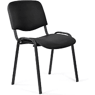 Стул для посетителей ИЗО BLACK, ткань, черный C-11