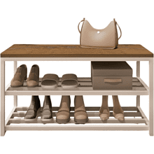 Обувница ALLERD 2 RION, белый муар