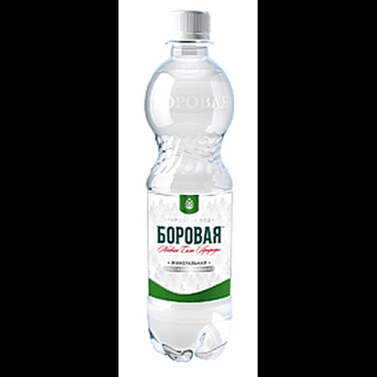 Вода минеральная "Боровая", негазированная, 0.5 л