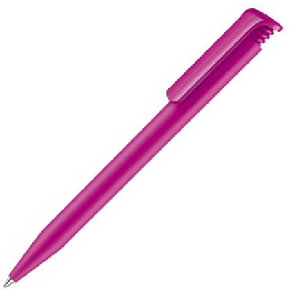 Ручка шариковая автоматическая "Senator Super Hit Matt", 1.0 мм, розовый, стерж. синий