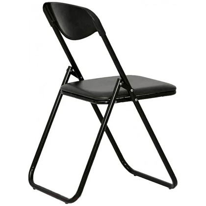 Стул для посетителей JACK BLACK кожзам, черный - 3