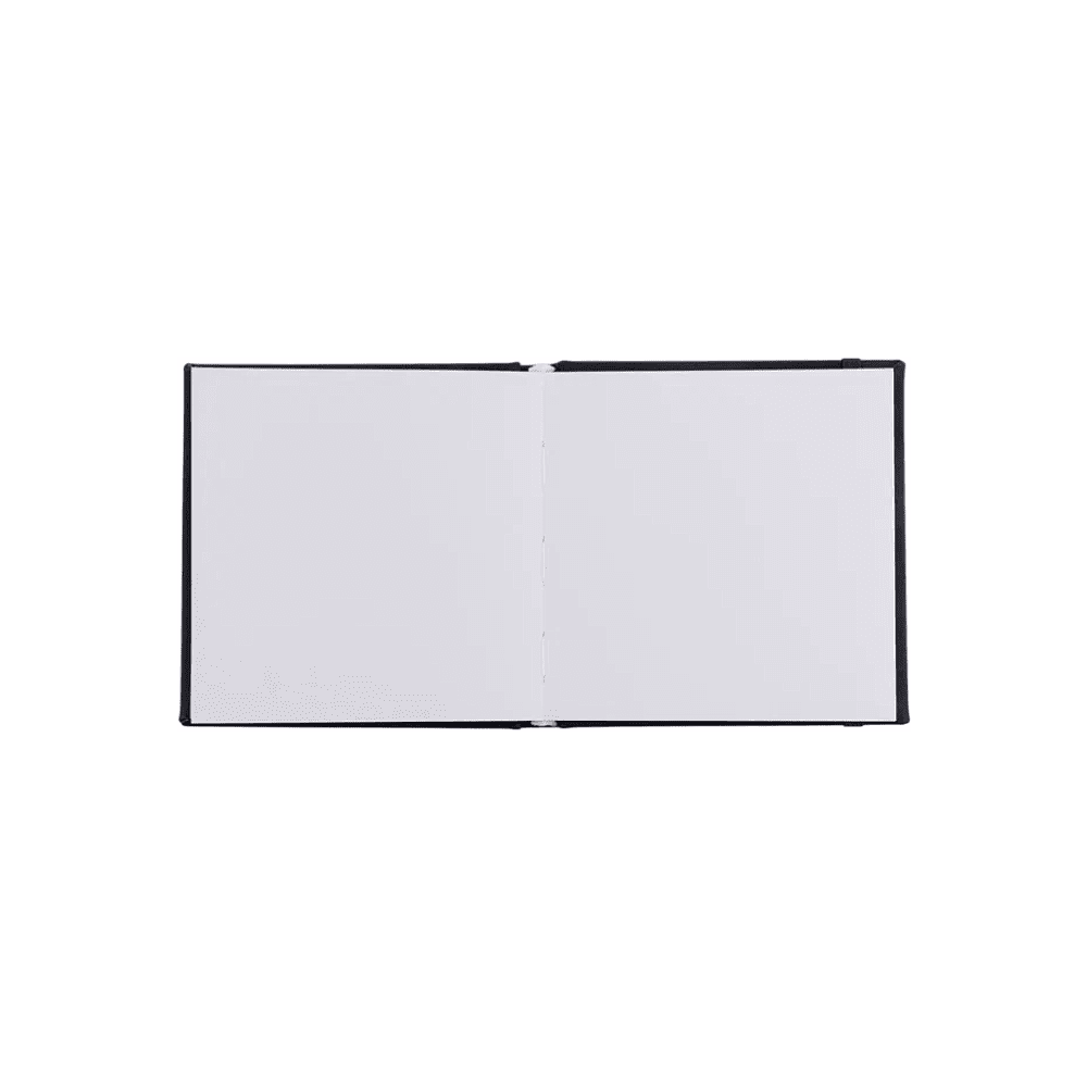 Скетчбук для графики "GrafArt white", 40 листов, 12х12 см, 160 г/м2, черный - 3