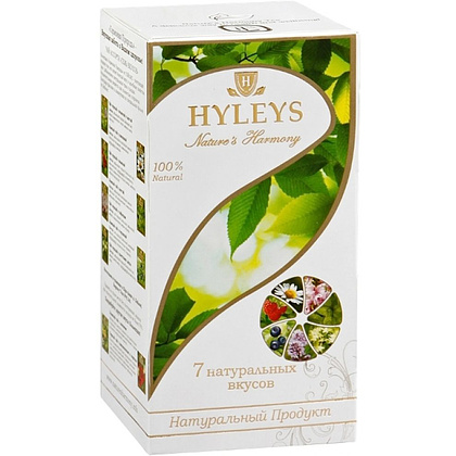Чай "Hyleys" Гармония Природы, 25 пакетиковx1.5 г, ассорти - 2