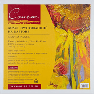 Холст на картоне 
