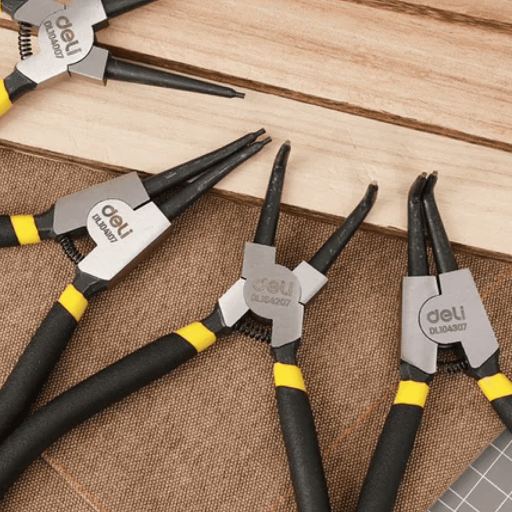 Съемник стопорных колец Deli YS EDL104207, 180 мм - 5