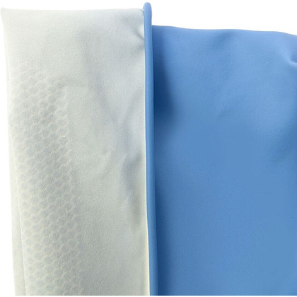 Перчатки латексные HQ Profiline, р-р L, с х/б покрытием, синий - 9