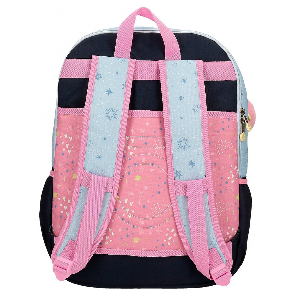 Рюкзак школьный Enso "Dreams come true", L, голубой, розовый - 5