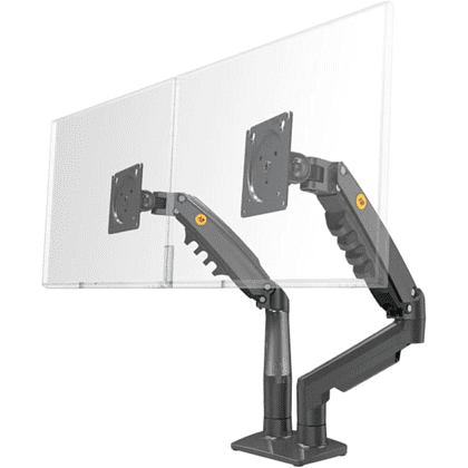 Кронштейн для монитора NB F160 (на два монитора), т.-серый