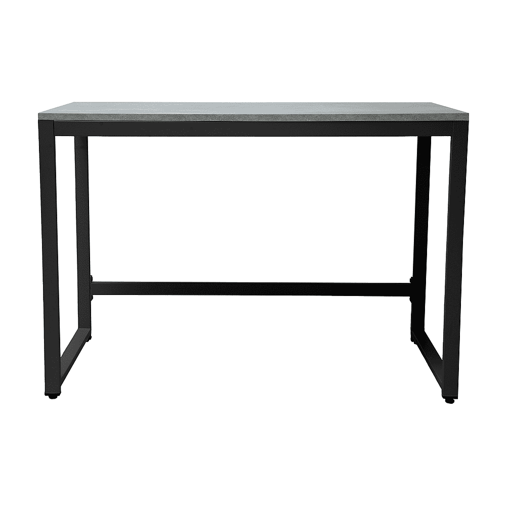 Стол письменный ALLERD RION, черный муар, Бетон